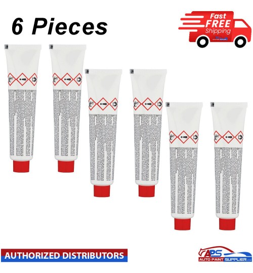 6x Car Body Filler Universal Hardener Tube 50G (UK PRODUCT)